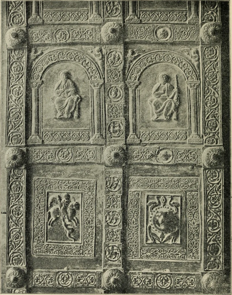 An illustration from A history of architecture in Italy from the time of Constantine to the dawn of the renaissance, 1901, leaf 97