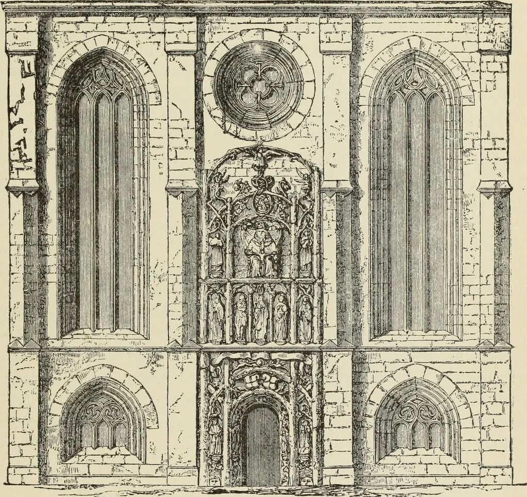 An illustration from A history of architecture in all countries, from the earliest times to the present day, 1874, leaf 104