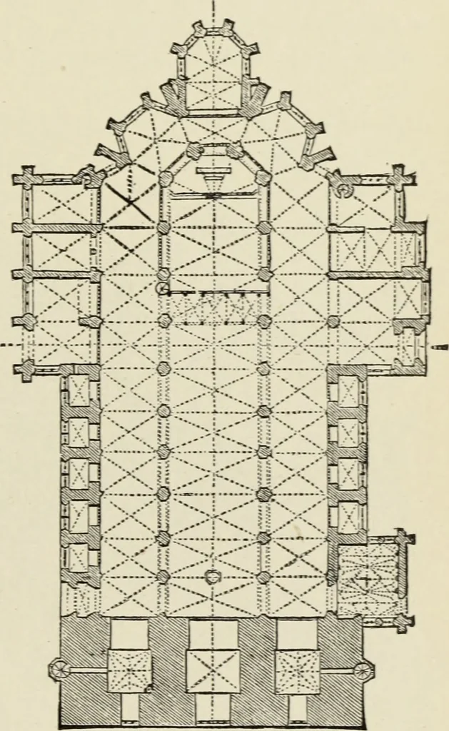 An illustration from A history of architecture in all countries, from the earliest times to the present day, 1874, leaf 112