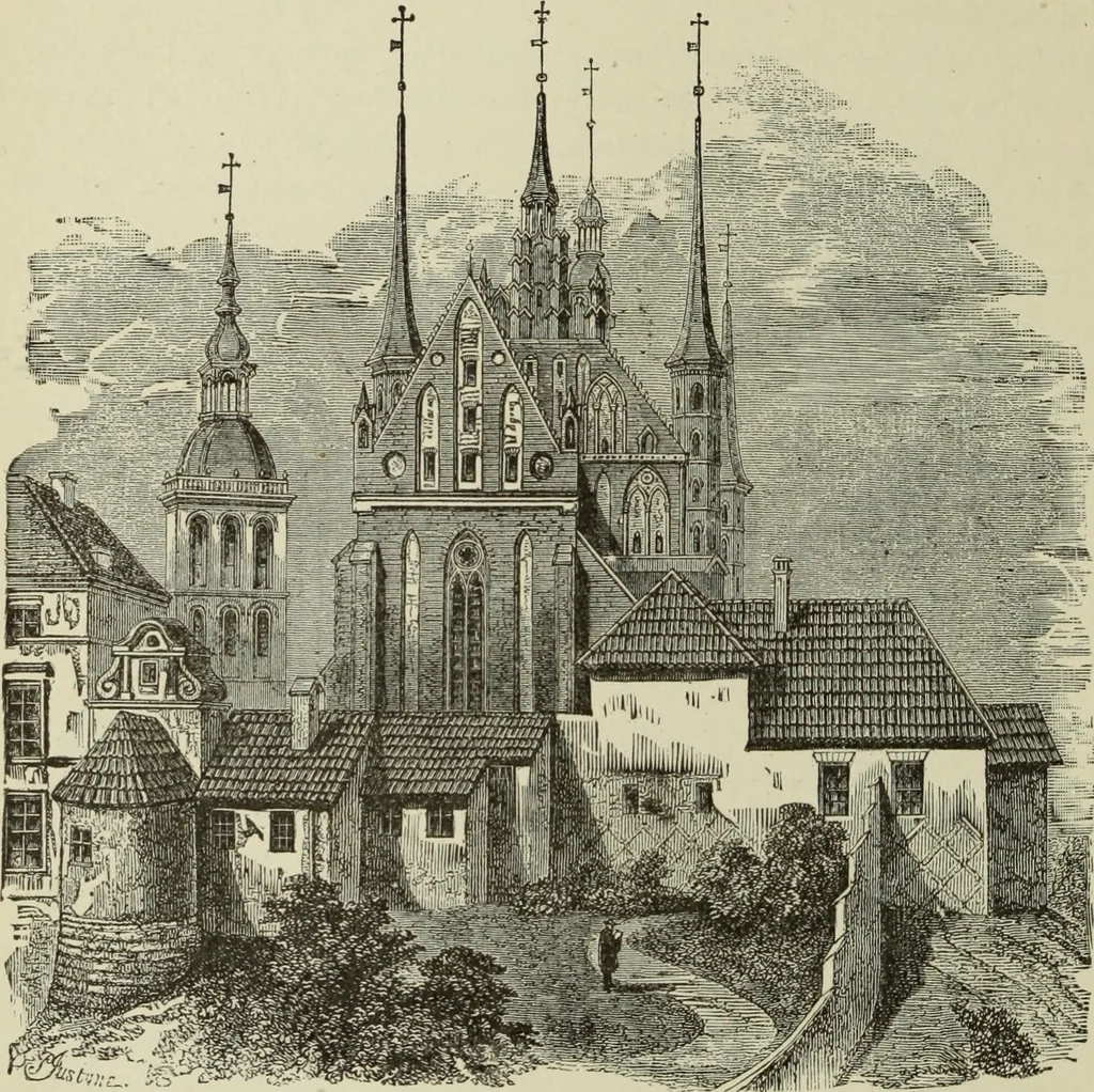 An illustration from A history of architecture in all countries, from the earliest times to the present day, 1874, leaf 115