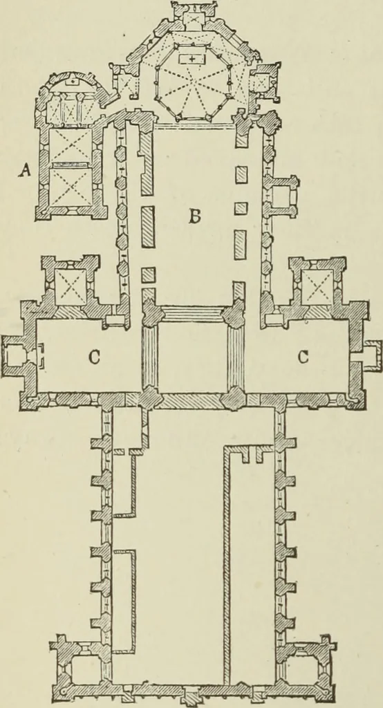An illustration from A history of architecture in all countries, from the earliest times to the present day, 1874, leaf 123