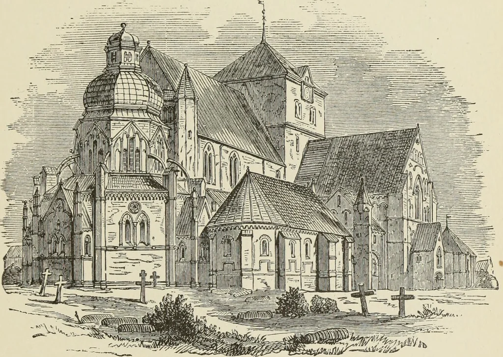 An illustration from A history of architecture in all countries, from the earliest times to the present day, 1874, leaf 124