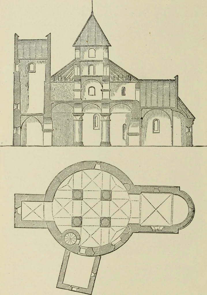 An illustration from A history of architecture in all countries, from the earliest times to the present day, 1874, leaf 133
