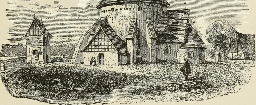 An illustration from A history of architecture in all countries, from the earliest times to the present day, 1874, leaf 134