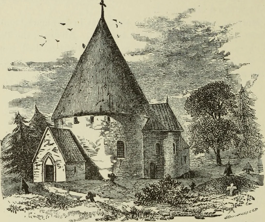 An illustration from A history of architecture in all countries, from the earliest times to the present day, 1874, leaf 135