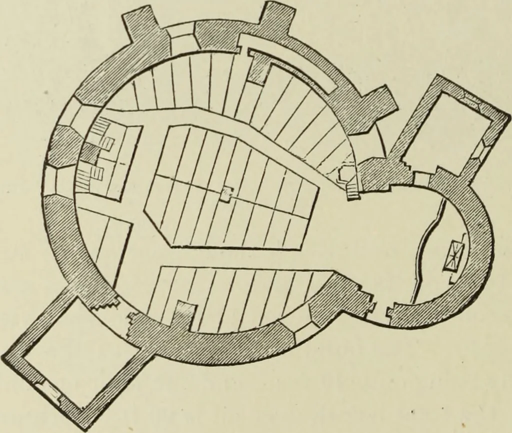 An illustration from A history of architecture in all countries, from the earliest times to the present day, 1874, leaf 135