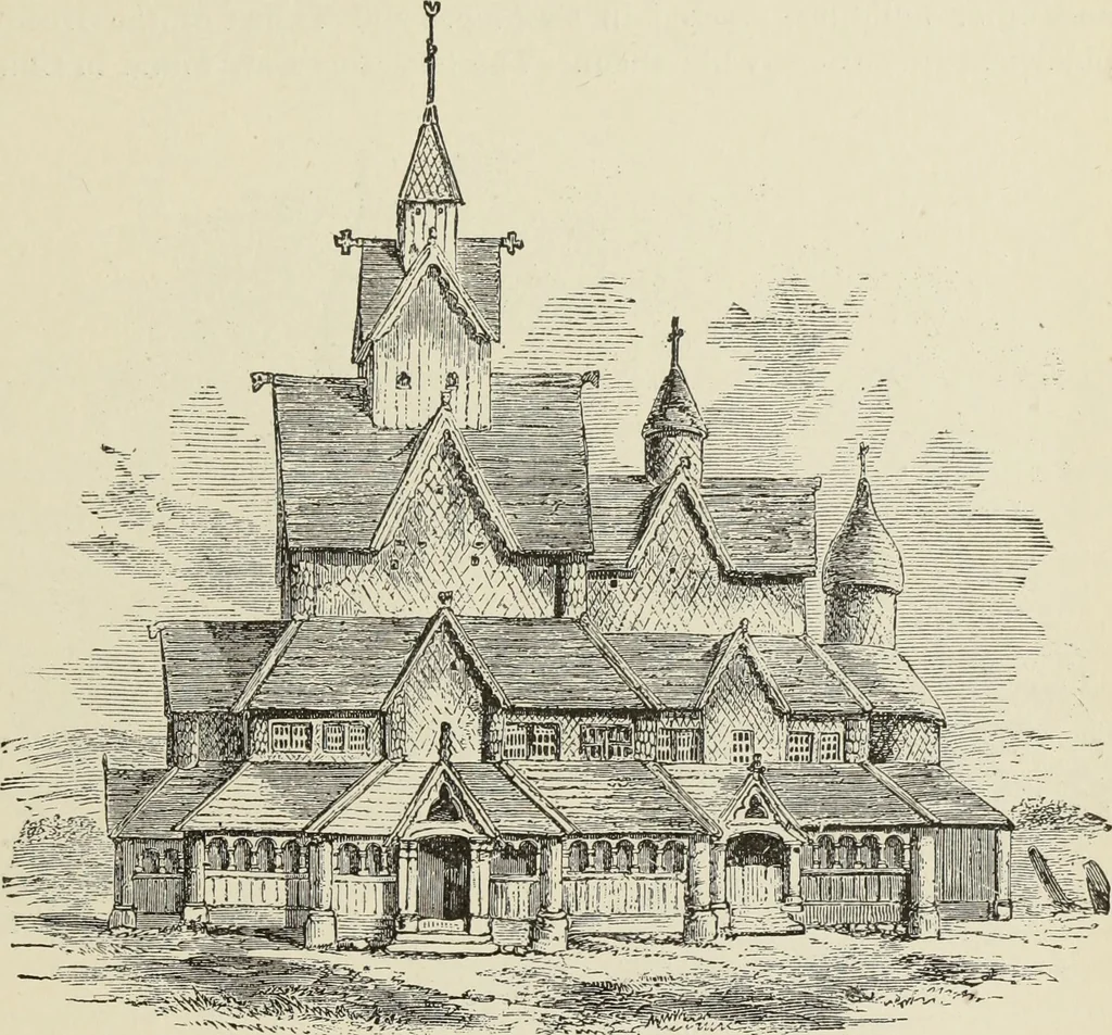 An illustration from A history of architecture in all countries, from the earliest times to the present day, 1874, leaf 138