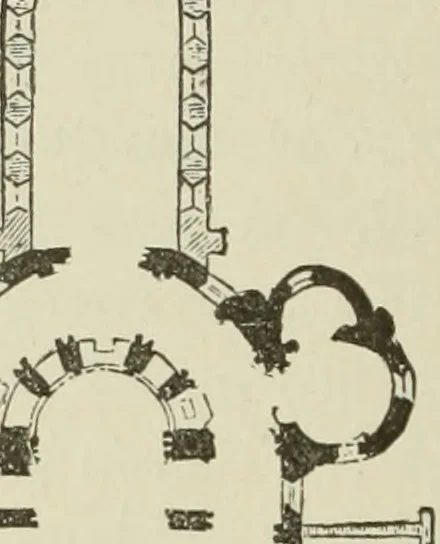 An illustration from A history of architecture in all countries, from the earliest times to the present day, 1874, leaf 151