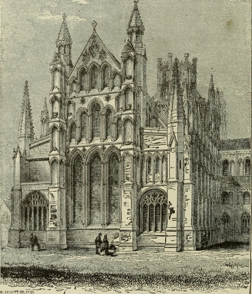 An illustration from A history of architecture in all countries, from the earliest times to the present day, 1874, leaf 177