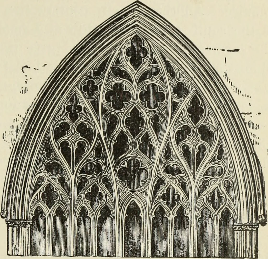 An illustration from A history of architecture in all countries, from the earliest times to the present day, 1874, leaf 182