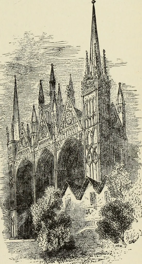An illustration from A history of architecture in all countries, from the earliest times to the present day, 1874, leaf 190