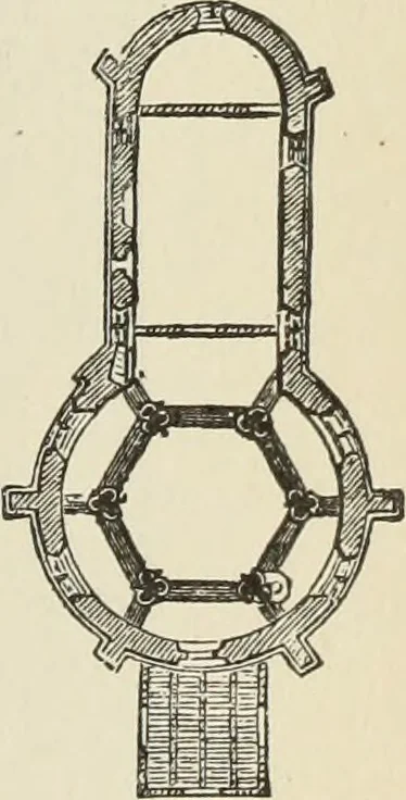 An illustration from A history of architecture in all countries, from the earliest times to the present day, 1874, leaf 202