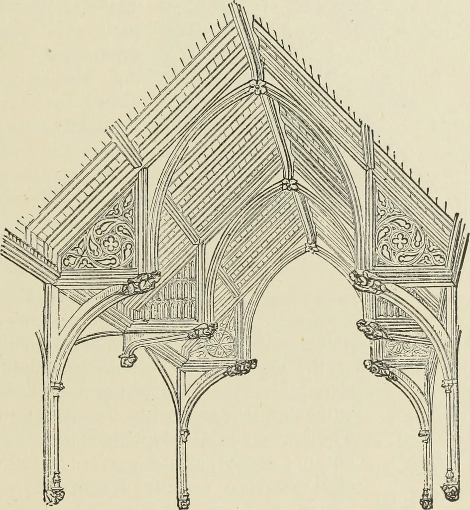 An illustration from A history of architecture in all countries, from the earliest times to the present day, 1874, leaf 204