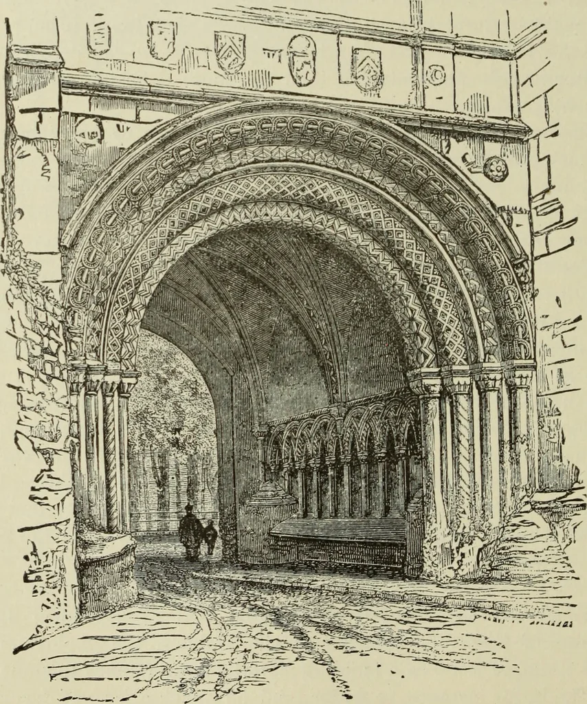 An illustration from A history of architecture in all countries, from the earliest times to the present day, 1874, leaf 207