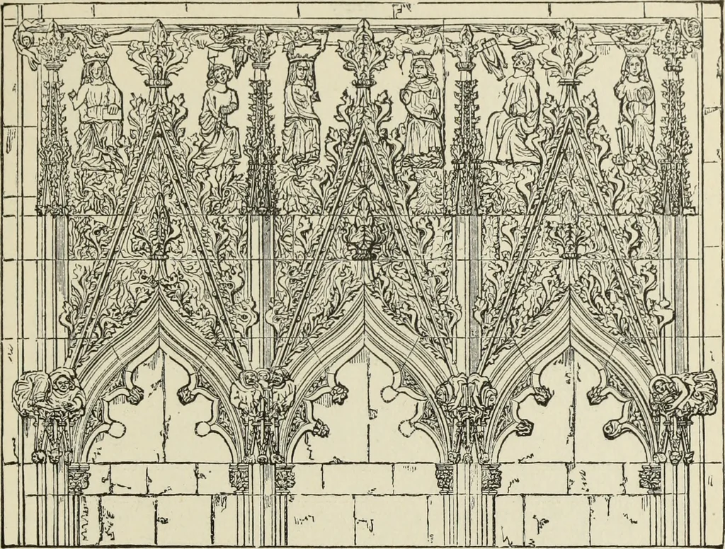 An illustration from A history of architecture in all countries, from the earliest times to the present day, 1874, leaf 210