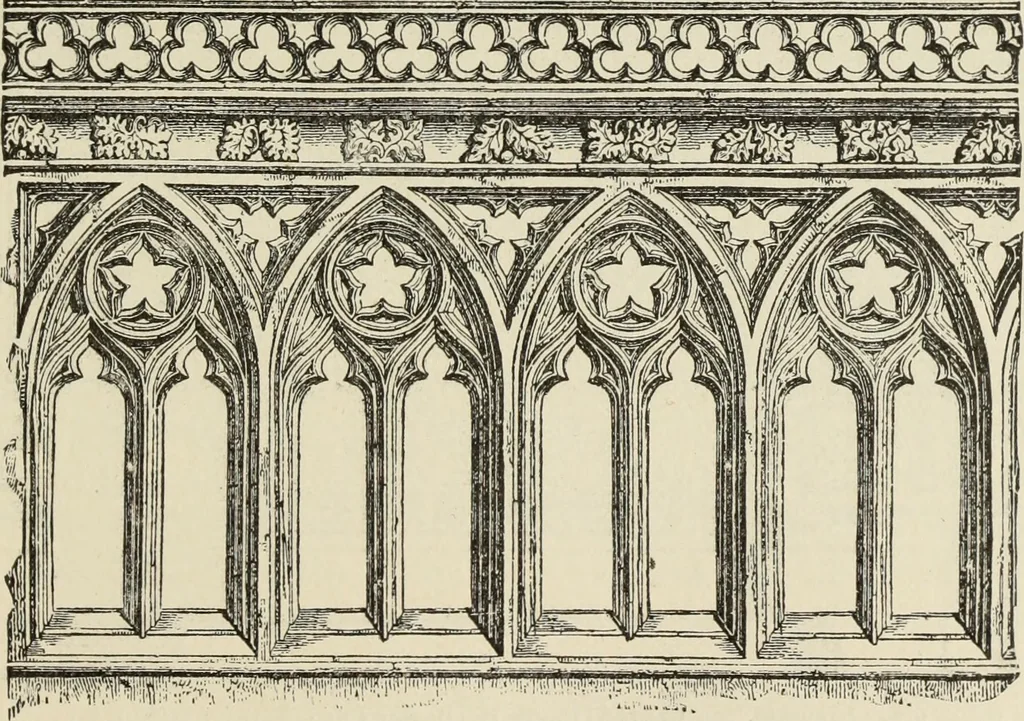 An illustration from A history of architecture in all countries, from the earliest times to the present day, 1874, leaf 210