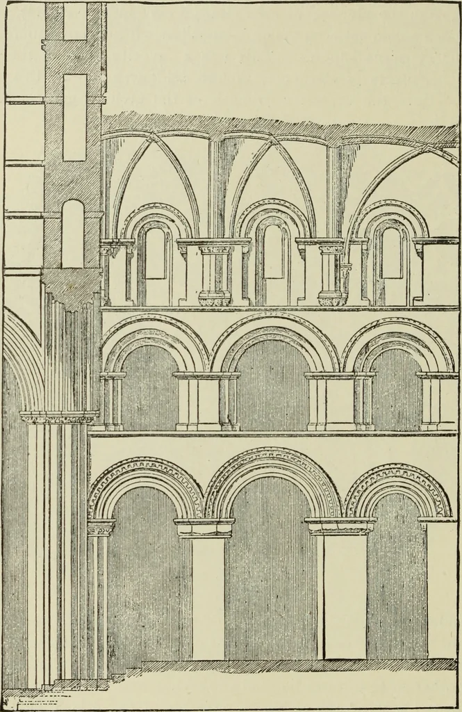 An illustration from A history of architecture in all countries, from the earliest times to the present day, 1874, leaf 227