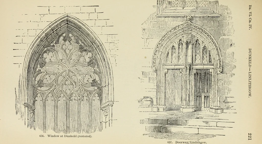 An illustration from A history of architecture in all countries, from the earliest times to the present day, 1874, leaf 242