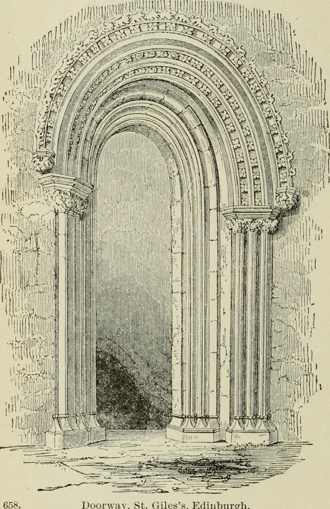 An illustration from A history of architecture in all countries, from the earliest times to the present day, 1874, leaf 243