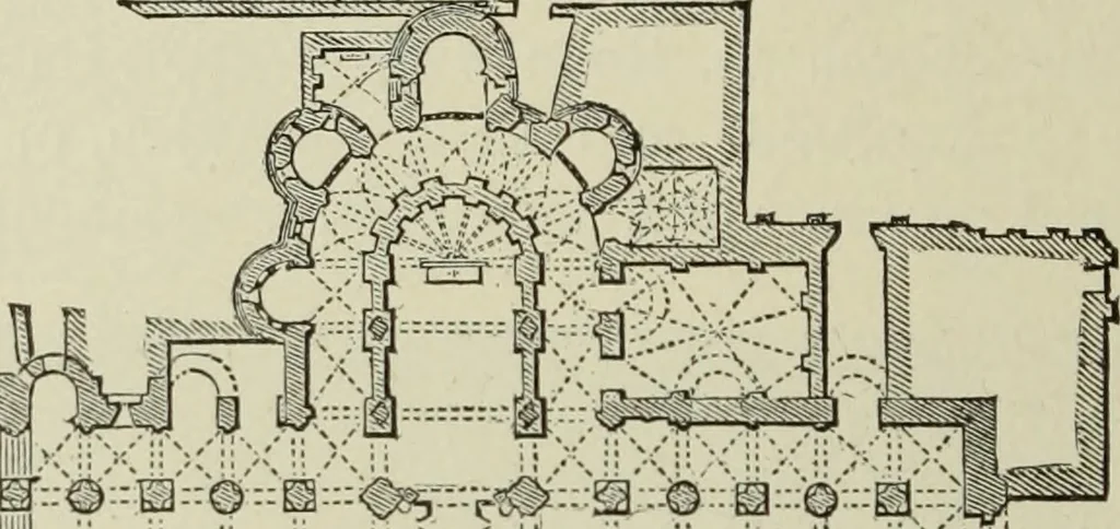 An illustration from A history of architecture in all countries, from the earliest times to the present day, 1874, leaf 271