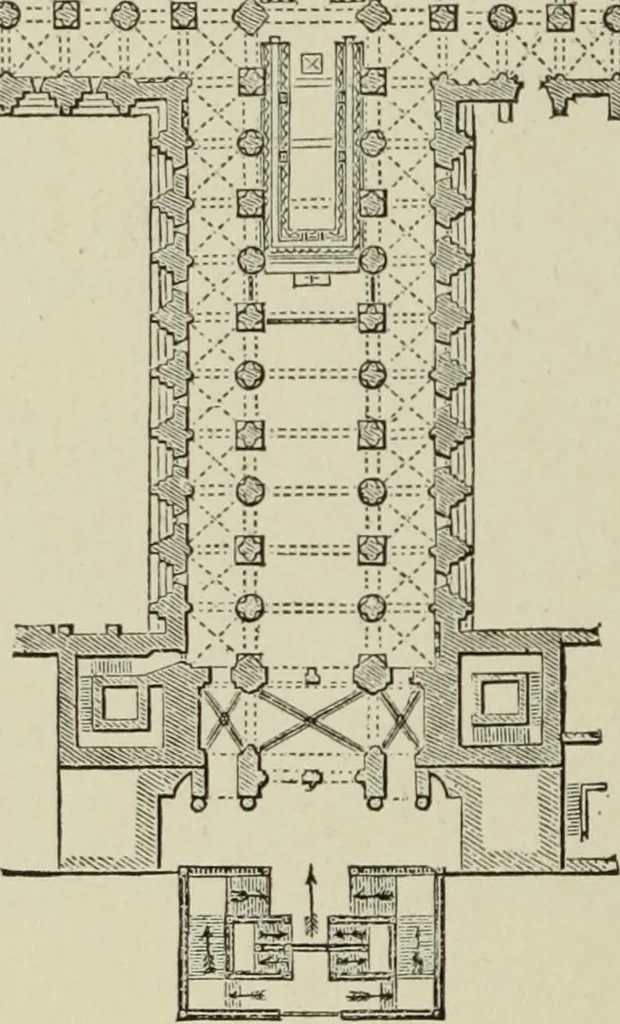An illustration from A history of architecture in all countries, from the earliest times to the present day, 1874, leaf 271