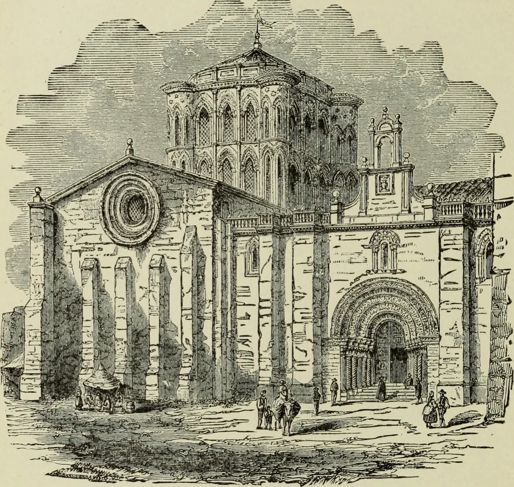An illustration from A history of architecture in all countries, from the earliest times to the present day, 1874, leaf 275