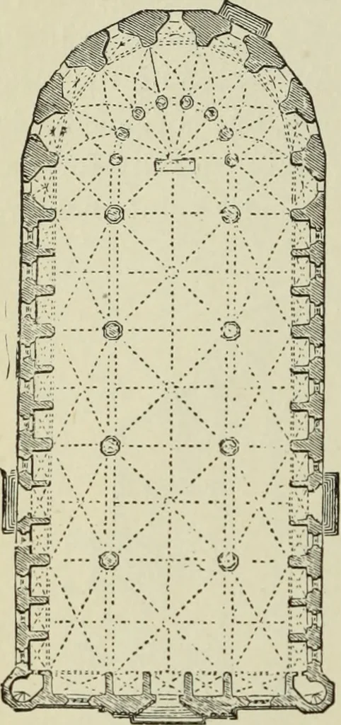 An illustration from A history of architecture in all countries, from the earliest times to the present day, 1874, leaf 289