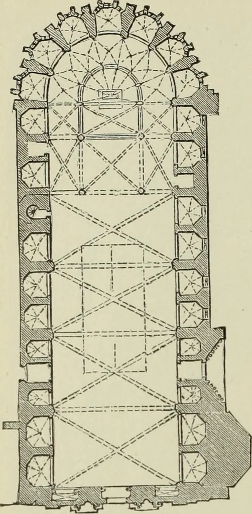 An illustration from A history of architecture in all countries, from the earliest times to the present day, 1874, leaf 291