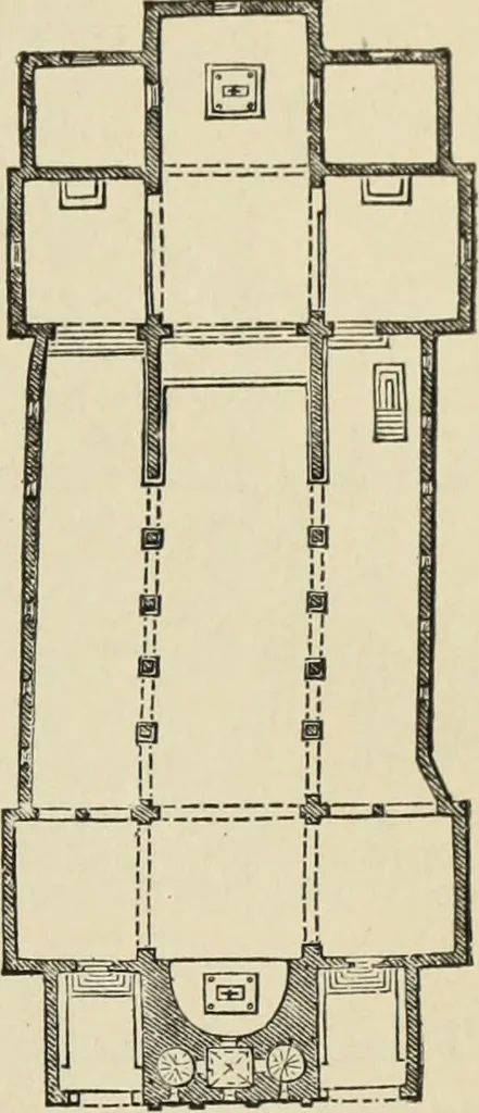 An illustration from A history of architecture in all countries, from the earliest times to the present day, 1874, leaf 30