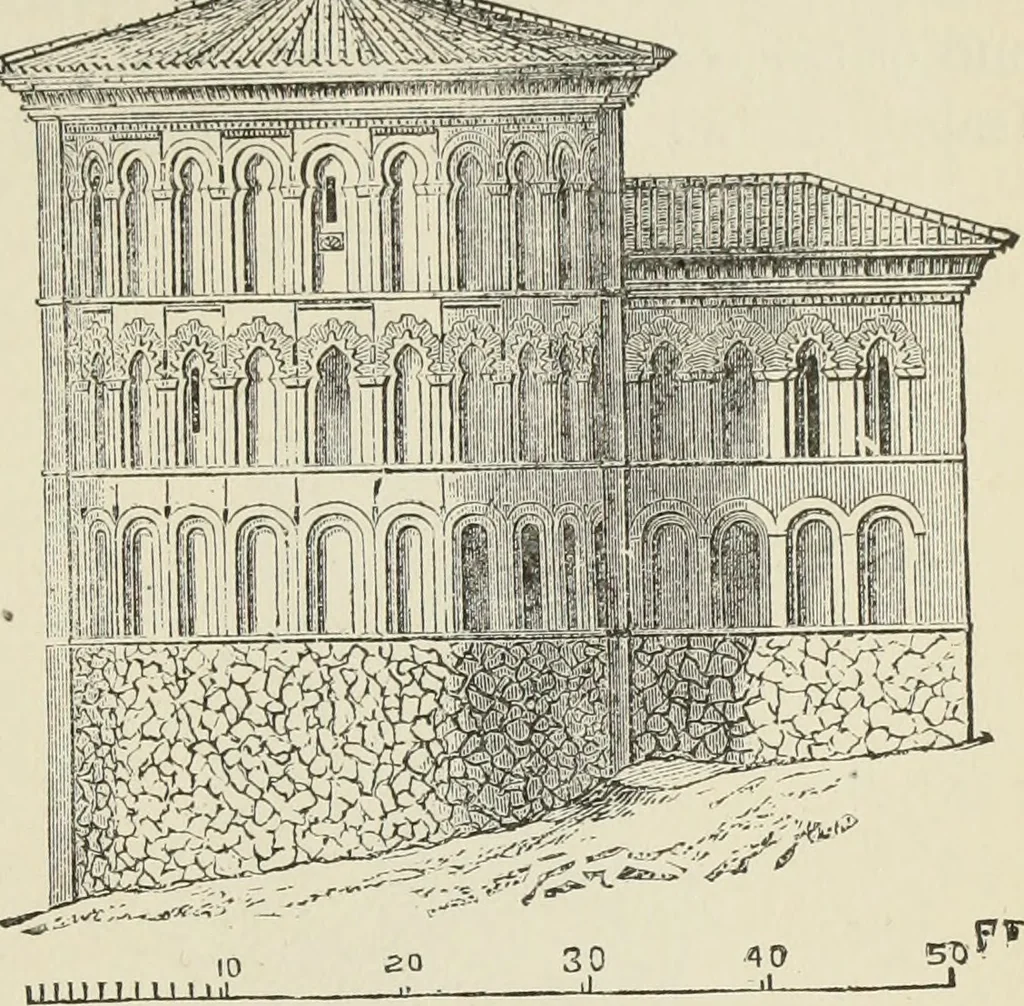 An illustration from A history of architecture in all countries, from the earliest times to the present day, 1874, leaf 300