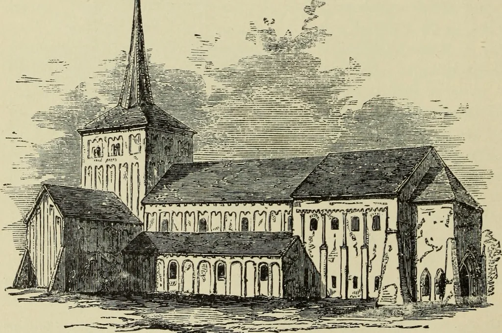 An illustration from A history of architecture in all countries, from the earliest times to the present day, 1874, leaf 31