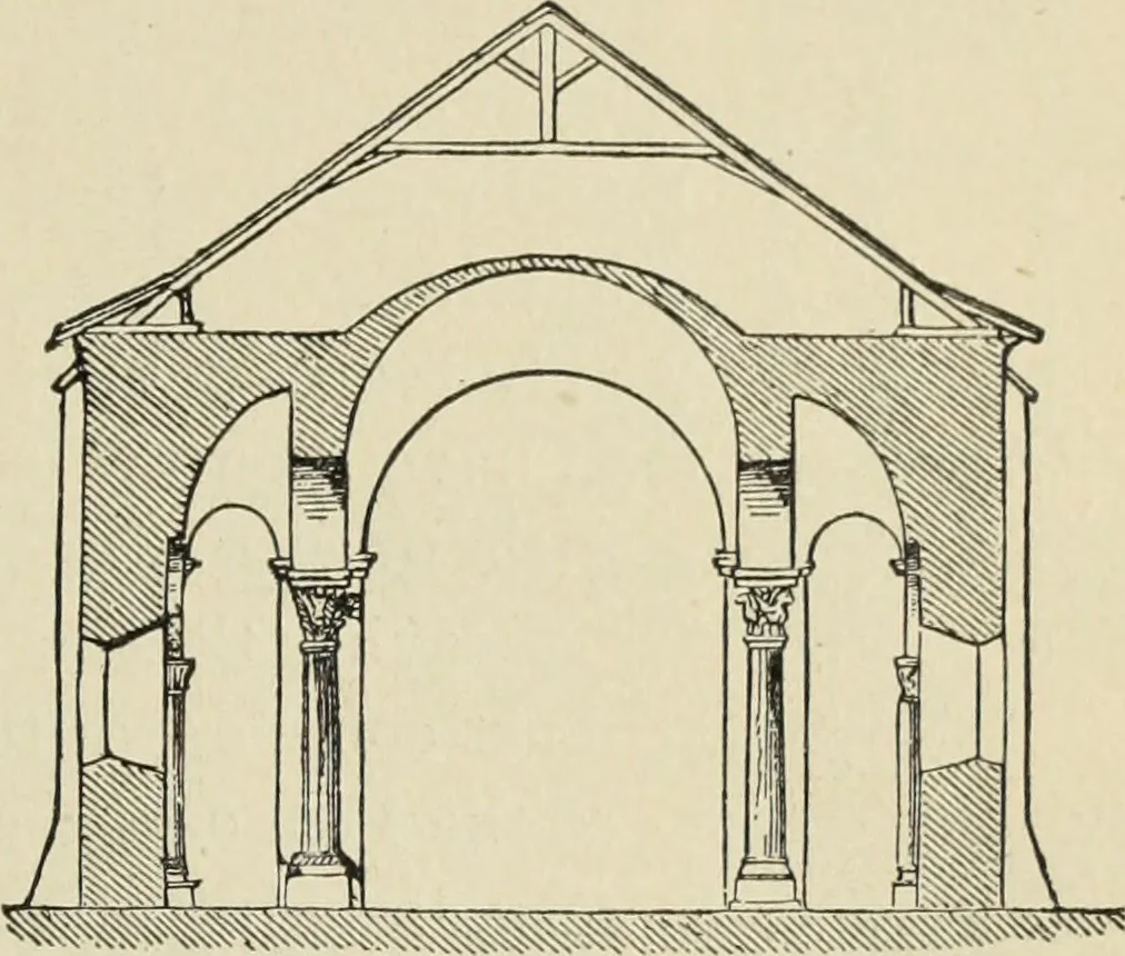 An illustration from A history of architecture in all countries, from the earliest times to the present day, 1874, leaf 32