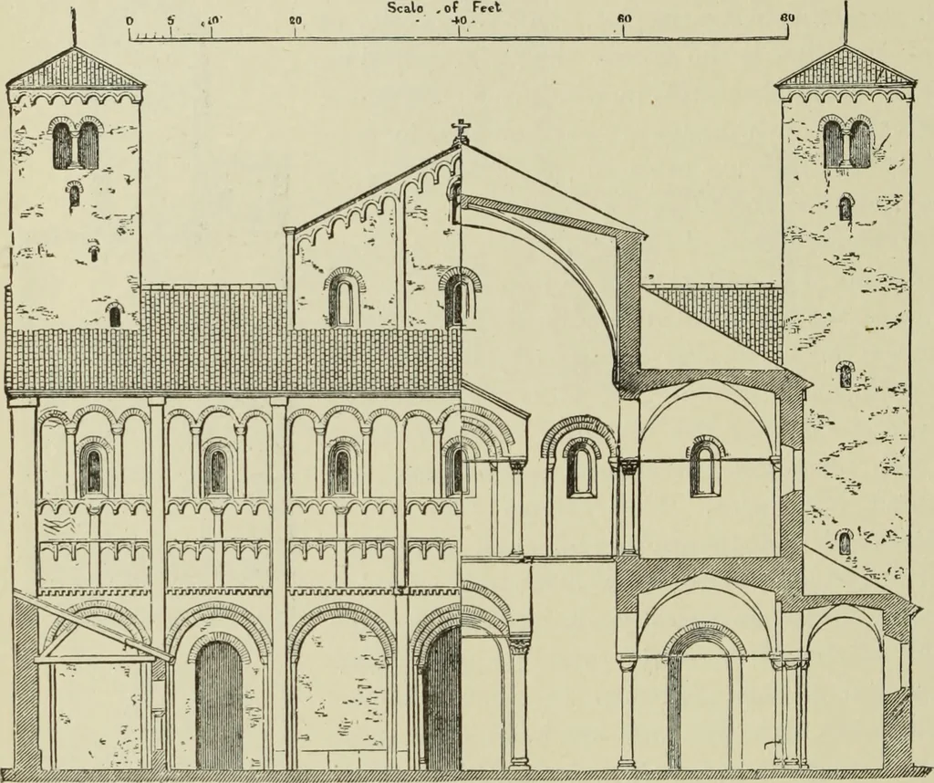 An illustration from A history of architecture in all countries, from the earliest times to the present day, 1874, leaf 323