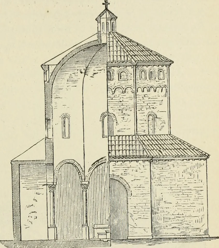An illustration from A history of architecture in all countries, from the earliest times to the present day, 1874, leaf 324