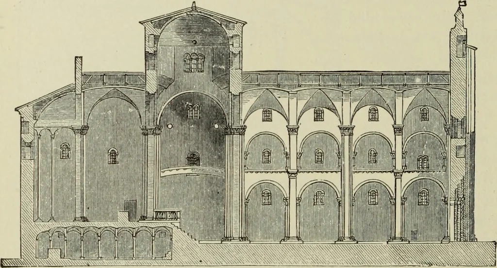 An illustration from A history of architecture in all countries, from the earliest times to the present day, 1874, leaf 325