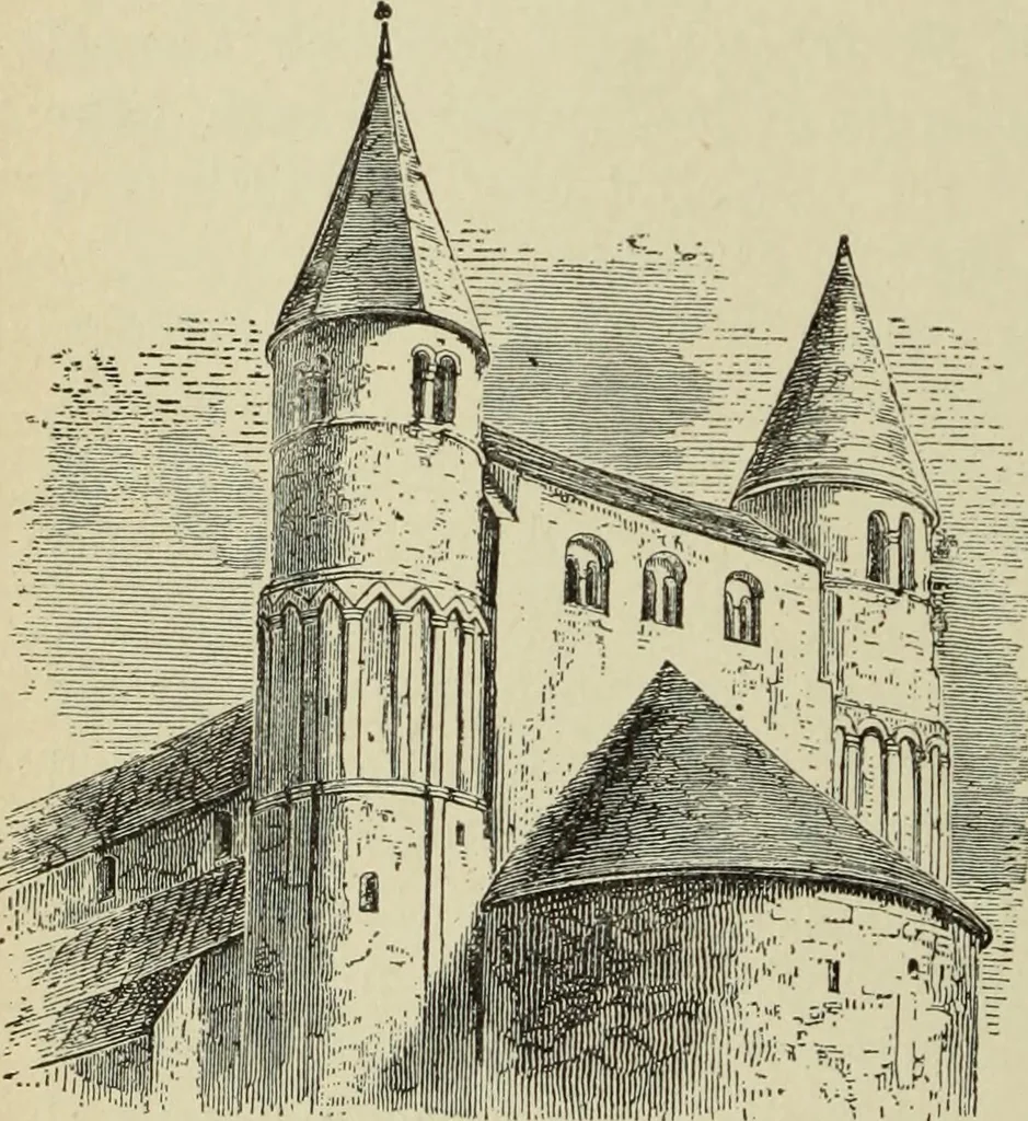 An illustration from A history of architecture in all countries, from the earliest times to the present day, 1874, leaf 33