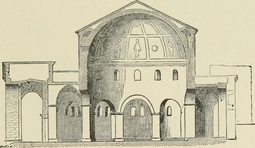 An illustration from A history of architecture in all countries, from the earliest times to the present day, 1874, leaf 334