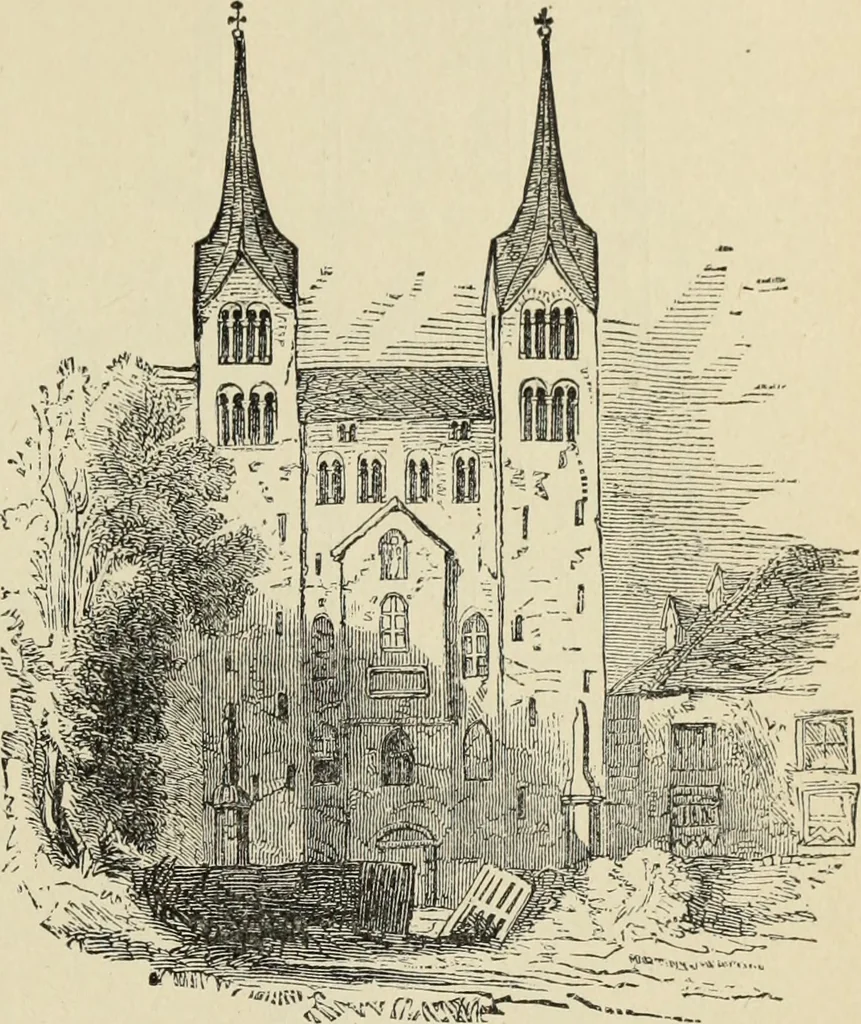 An illustration from A history of architecture in all countries, from the earliest times to the present day, 1874, leaf 34