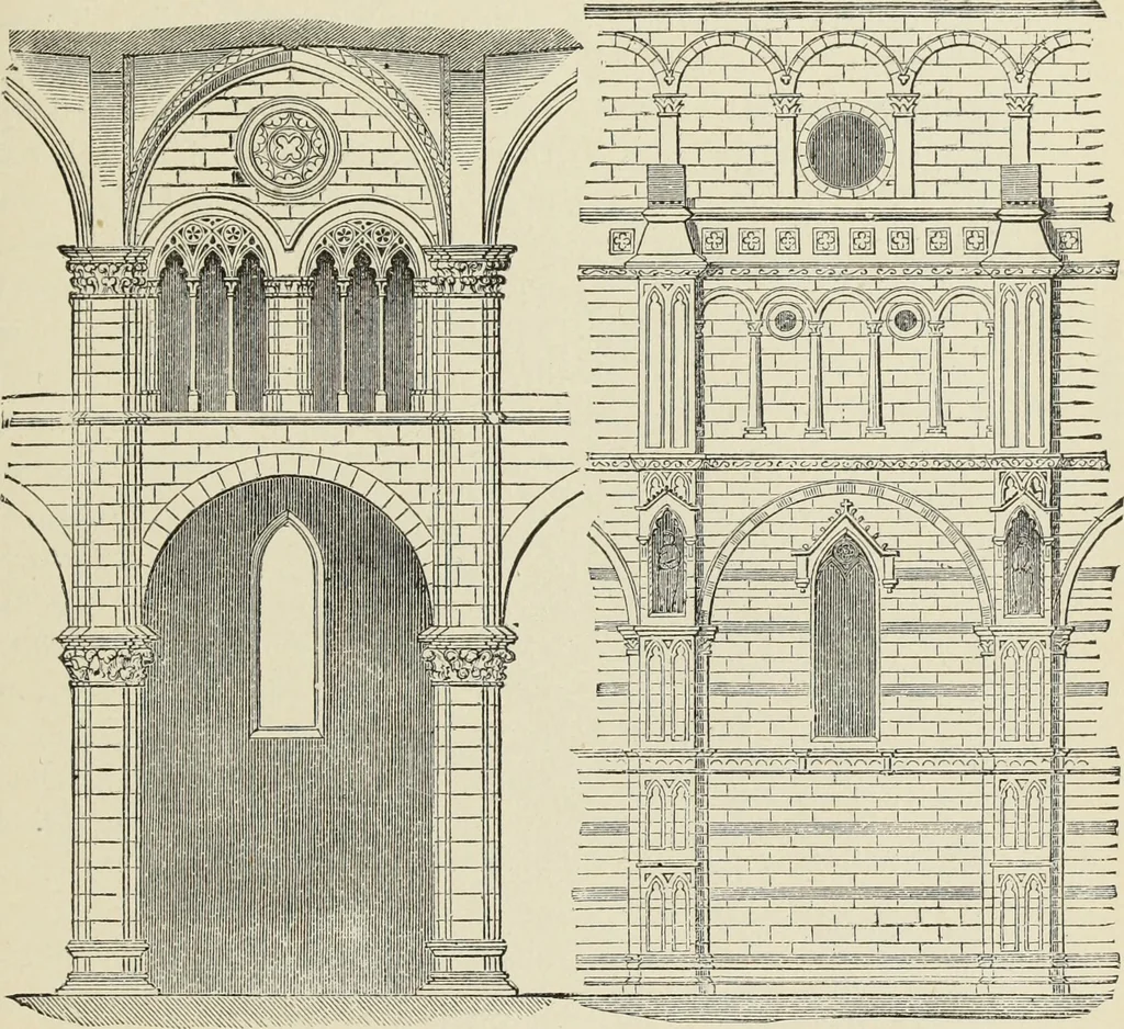 An illustration from A history of architecture in all countries, from the earliest times to the present day, 1874, leaf 348