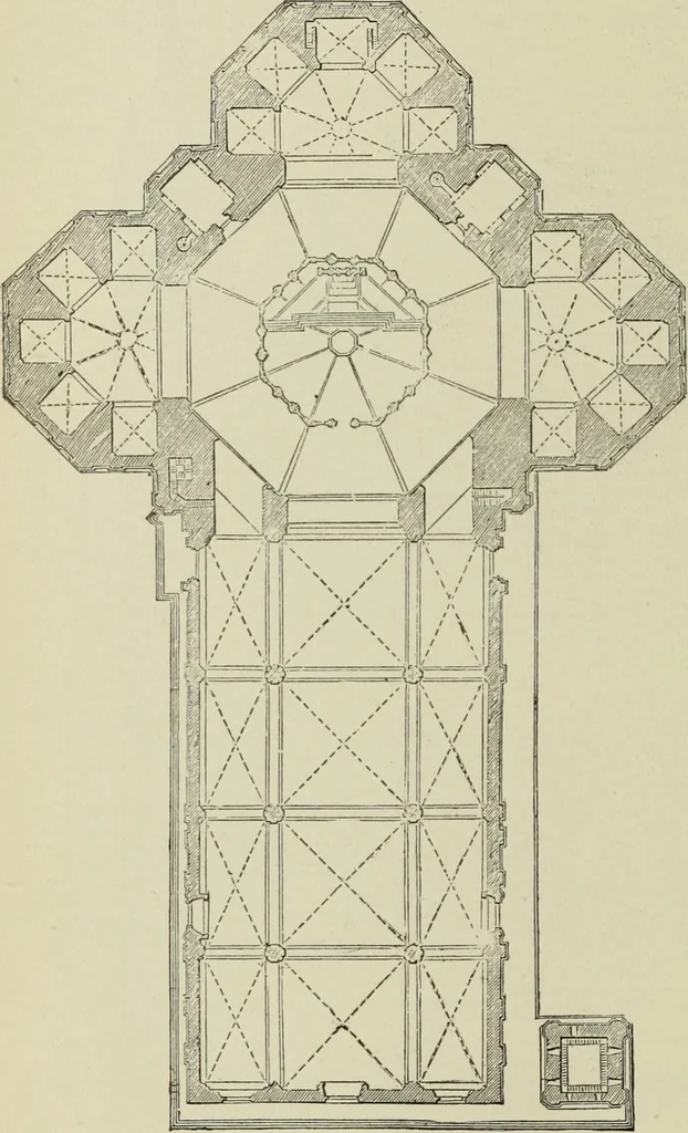An illustration from A history of architecture in all countries, from the earliest times to the present day, 1874, leaf 351