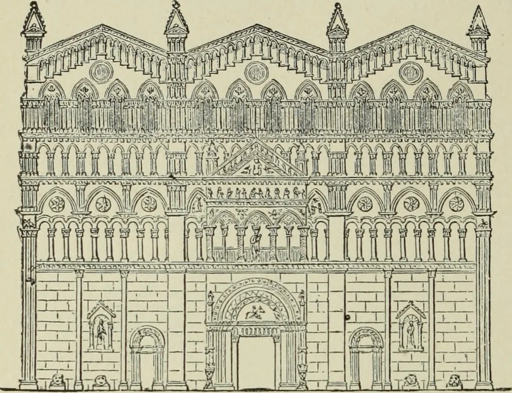 An illustration from A history of architecture in all countries, from the earliest times to the present day, 1874, leaf 367