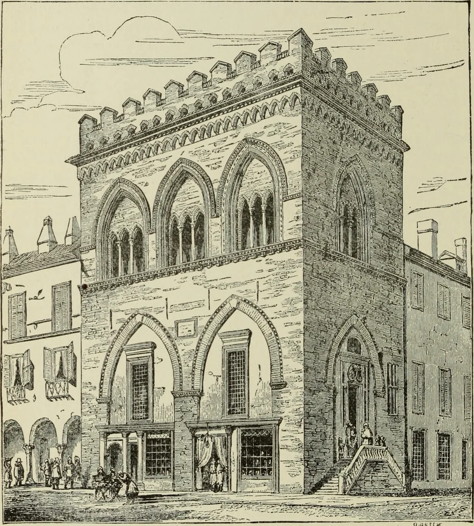 An illustration from A history of architecture in all countries, from the earliest times to the present day, 1874, leaf 379