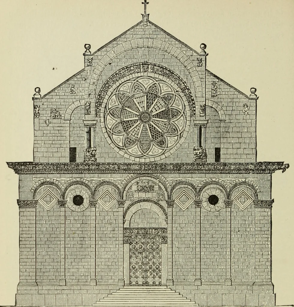 An illustration from A history of architecture in all countries, from the earliest times to the present day, 1874, leaf 397