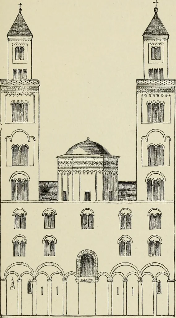 An illustration from A history of architecture in all countries, from the earliest times to the present day, 1874, leaf 398