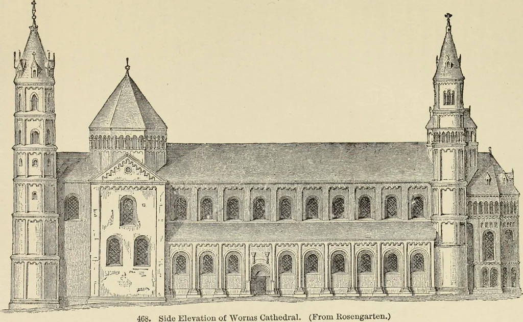 An illustration from A history of architecture in all countries, from the earliest times to the present day, 1874, leaf 40