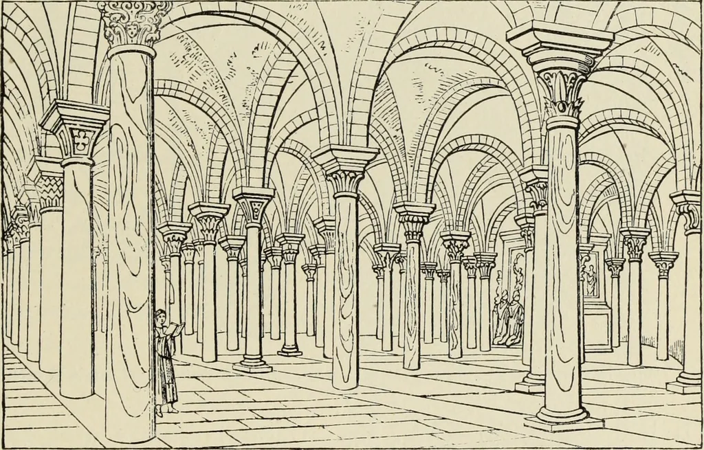 An illustration from A history of architecture in all countries, from the earliest times to the present day, 1874, leaf 402