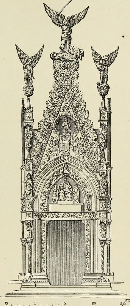 An illustration from A history of architecture in all countries, from the earliest times to the present day, 1874, leaf 404