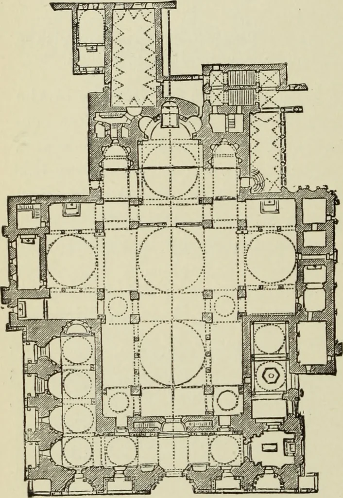 An illustration from A history of architecture in all countries, from the earliest times to the present day, 1874, leaf 411