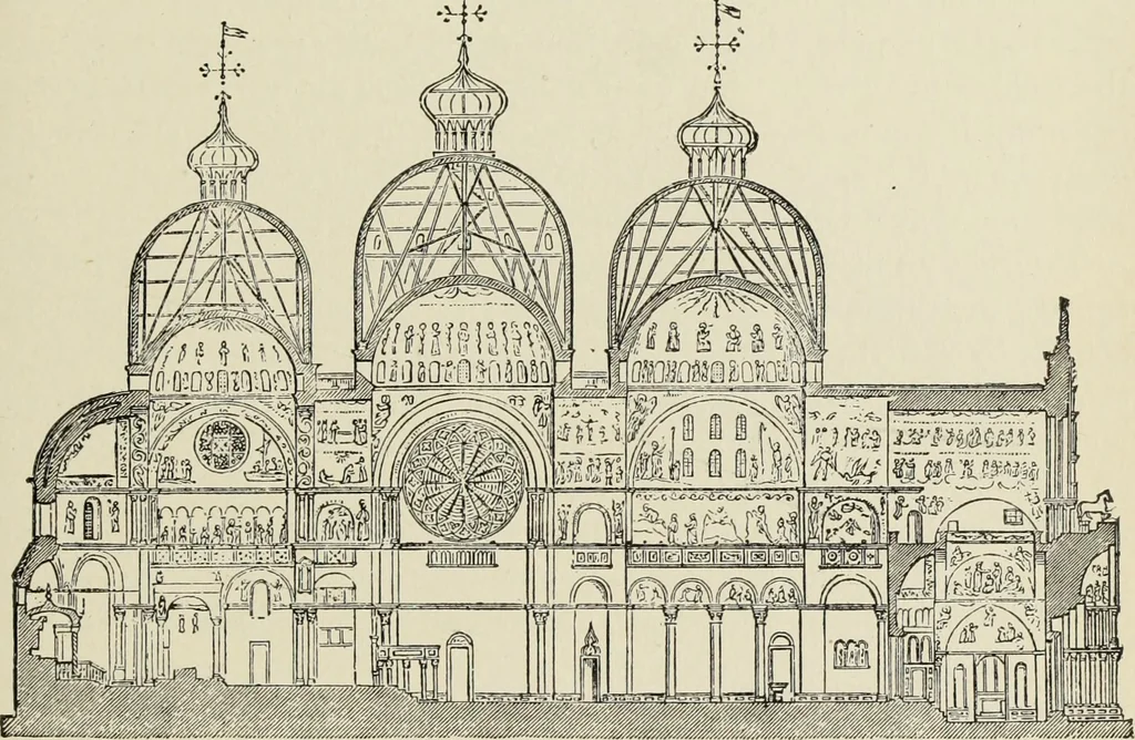 An illustration from A history of architecture in all countries, from the earliest times to the present day, 1874, leaf 412