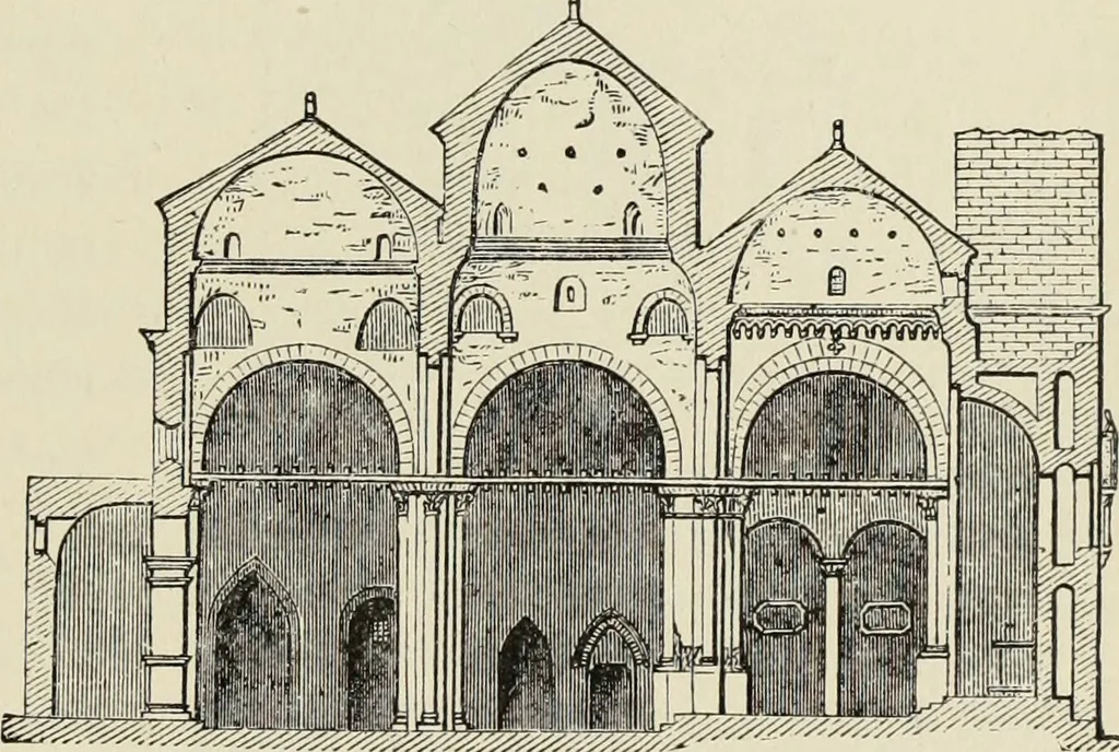 An illustration from A history of architecture in all countries, from the earliest times to the present day, 1874, leaf 416